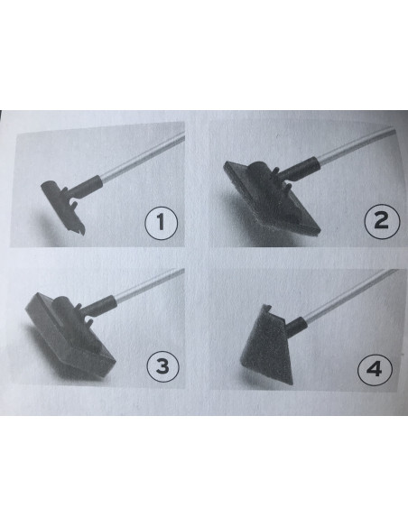 Racloir, éponge pour vitre aquarium 4 en 1 Racloir, éponge pour vitre aquarium 4 en 1