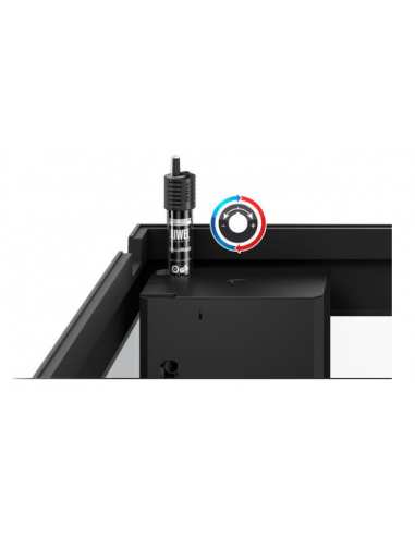 Aquarium RIO 125 LED (2x14w) NOIR  JUWEL