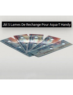 JBL 5 lames de rechange pour Aqua-T-Handy - JBL Aquarium 2