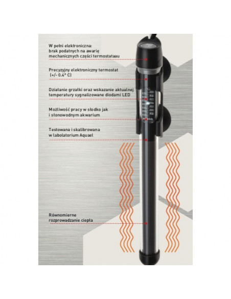 Chauffage Aquael PLATINIUM Heater 50 W