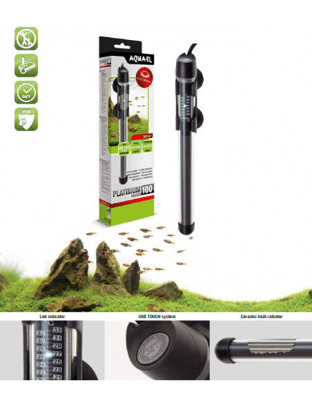 Chauffage Aquael PLATINIUM Heater 50 W