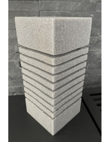 Mousse filtration 9x9x20 cm