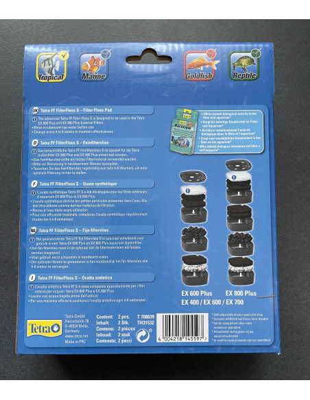 FF filterfloss S ouate Tetra
