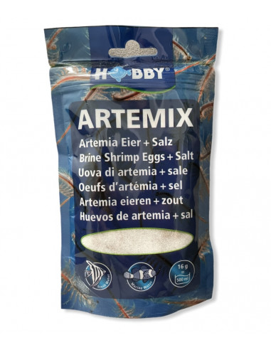 Œufs d artemia + sel 195 g