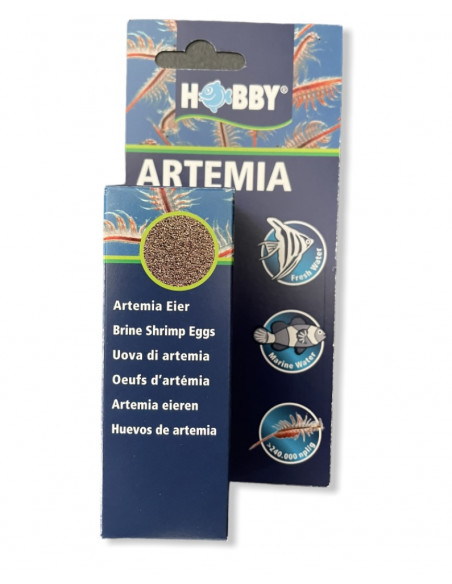 Oeufs d 'artémia 20ml 10g Oeufs d 'artémia 20ml 10g