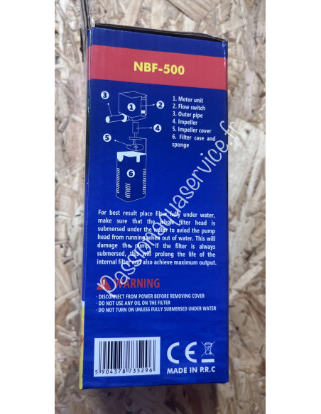 Filtre interne NBF-500