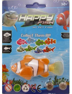 Robot fish rouge - Decoration Aquarium 2