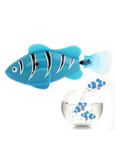 Robot fish bleu - Decoration Aquarium