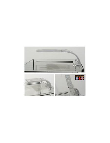 LED CLIP LAMP silver 5W COOL WHITE