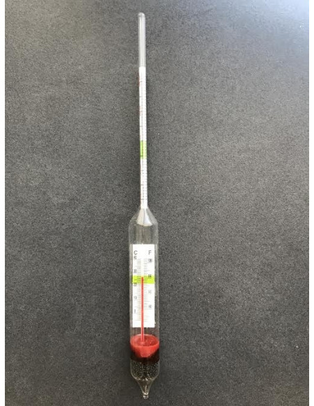 Thérmomètre densimètre