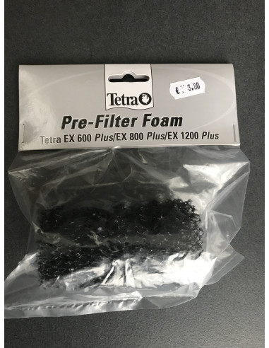 Préfiltre Tetra ex 600 plus/ ex 800 plus/ ex 1200 plus