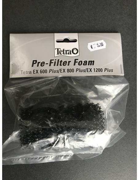Préfiltre Tetra ex 600 plus/ ex 800 plus/ ex 1200 plus